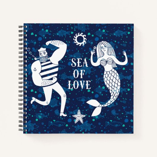愛の海ポスター ノートブック (正面)