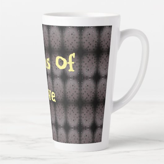 愛の海 カフェラテマグ (右)