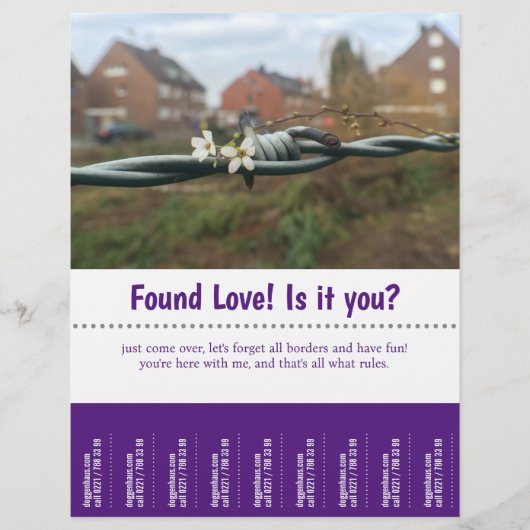 愛の涙が出る チラシ (正面)