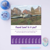 愛の涙が出る チラシ (シングル)