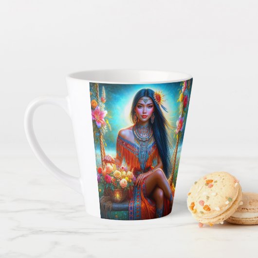 愛の温かさを一口一口に –  カフェラテマグ (インサイチュ)