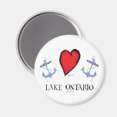 愛の湖オンタリオ マグネット (正面/裏面)