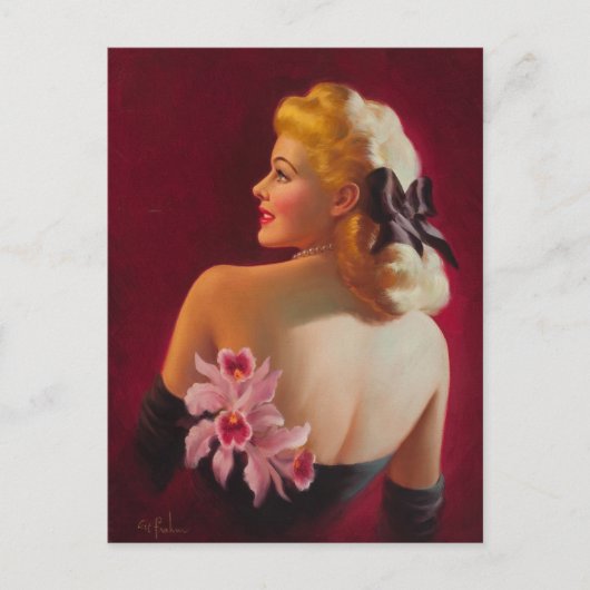 愛の準備ができている ポストカード (正面)