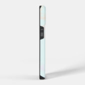 愛の漢字シンボル 空と雲 iPhoneケース iPhone 14ケース (右側面)