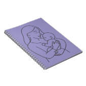 愛の無条件の温かさを受け入れる ノートブック (右側)