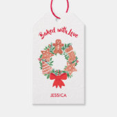 愛の焼いたクリスマスで ギフトタグ (正面)