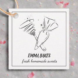 愛の焼いた仕事で作った手作り商品 フェイバータグ