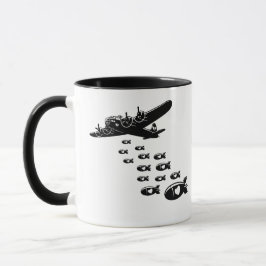 愛の爆弾を落とす マグカップ