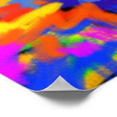 愛の爆発、ハートアートプリント ポスター (角)