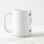 愛の父の日に力を注ぐ父のように建てる コーヒーマグカップ (左)