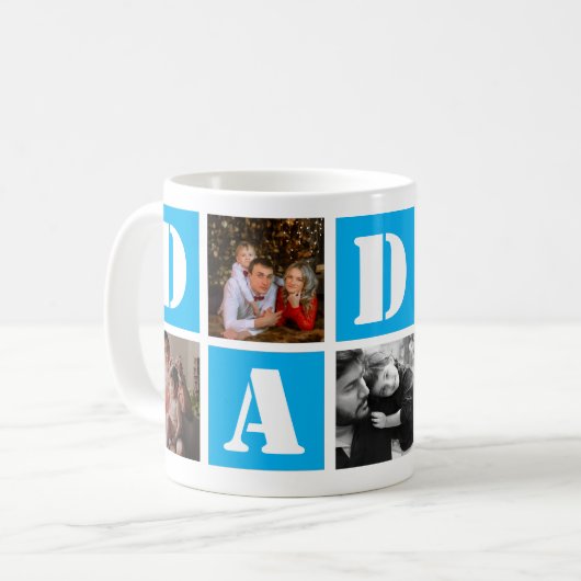 愛の父の日5写真 コーヒーマグカップ (正面左)