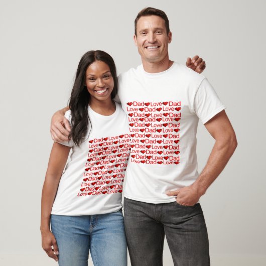 愛の父Tシャツ Tシャツ (ユニセックス)