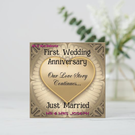 愛の物語が結婚続く|過去記事 招待状 (スタンド正面)