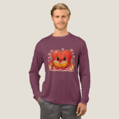 愛の物語は心の中で始まる トライブレンドTシャツ (正面全体)