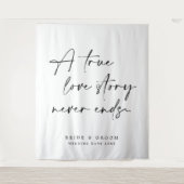 愛の物語は永遠に ウェディングタペストリー タペストリー (正面)