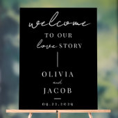 愛の物語へようこそモダン結婚 アクリルサイン (ニュートラル)