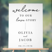 愛の物語へようこそモダン結婚 アクリルサイン (ニュートラル)