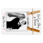 愛の物語 |のぶら下がった写真 |マママグネットギフト マグネット (横)