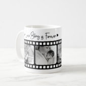 愛の物語 | Mom Photo Reel Mug Gift コーヒーマグカップ (正面左)
