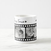 愛の物語 | Mom Photo Reel Mug Gift コーヒーマグカップ (中央)