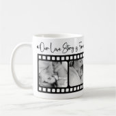 愛の物語 | Mom Photo Reel Mug Gift コーヒーマグカップ (左)