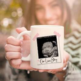 愛の物語 | Pink Mothers Dayフォトギフトマグ コーヒーマグカップ
