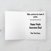 愛の独身のな認識度日のカード海 シーズンカード (内部)