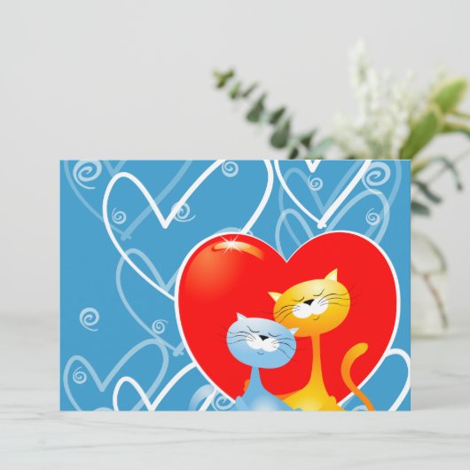 愛の猫たち 招待状 (スタンド正面)