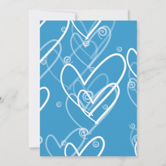 愛の猫たち 招待状 (裏面)