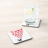 愛の猫 コースター (右側)