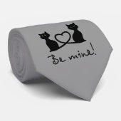 愛の猫 ネクタイ (ロール)