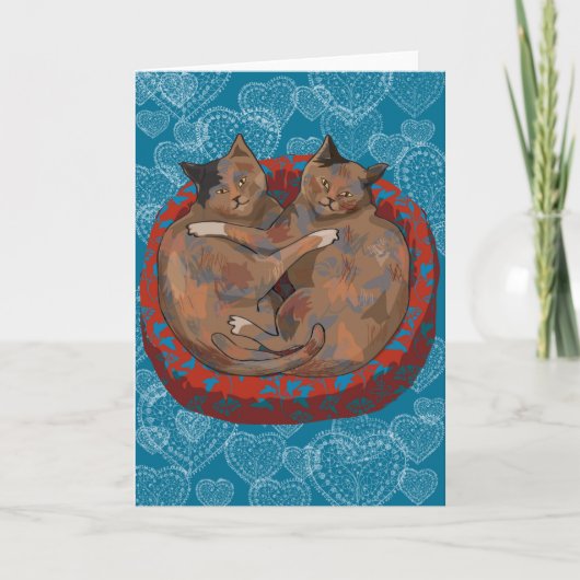 愛の猫: ヘンリー及びルビー… シーズンカード (正面)