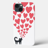 愛の猫 Case-Mate iPhoneケース (裏面)