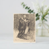 愛の献身 (ポール＝アルベルト・ベルナルド) ポストカード (スタンド正面)