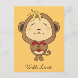 愛の猿 ポストカード