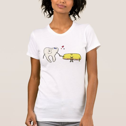 愛の甘党 Tシャツ (正面)