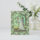 愛の病気の女の子ゾンビ後を追ーの彼女のハートは、ウィムシー シーズンポストカード (スタンド正面)