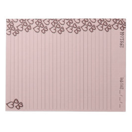 愛の痕跡 ノートパッド