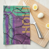 愛の癒し キッチンタオル (四つ折り)