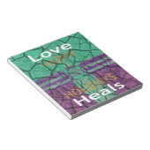 愛の癒し ノートパッド (アングル)