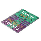 愛の癒し ノートブック (左側)