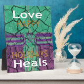 愛の癒し フォトプラーク (側面)