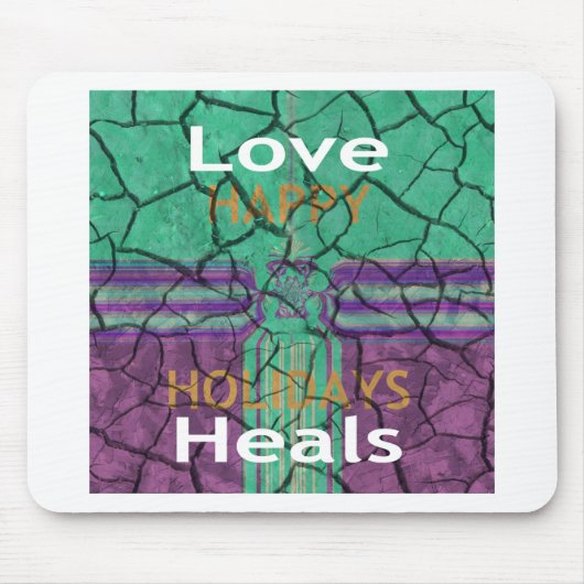 愛の癒し マウスパッド (正面)