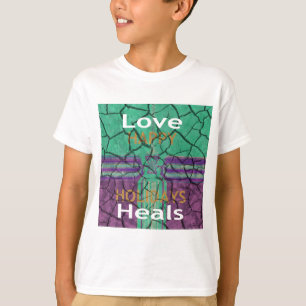 愛の癒し Tシャツ