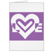 愛の白と紫 (正面)