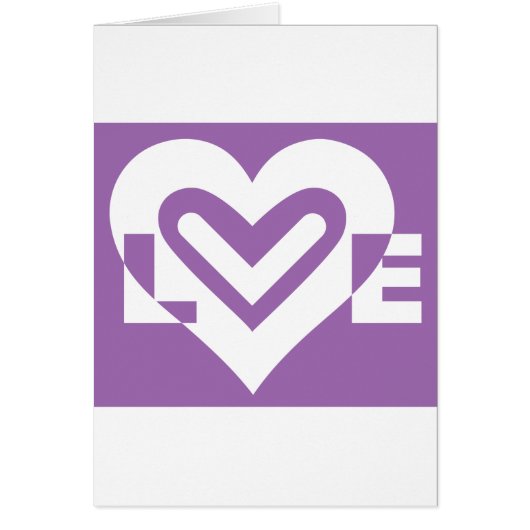 愛の白と紫 (正面)