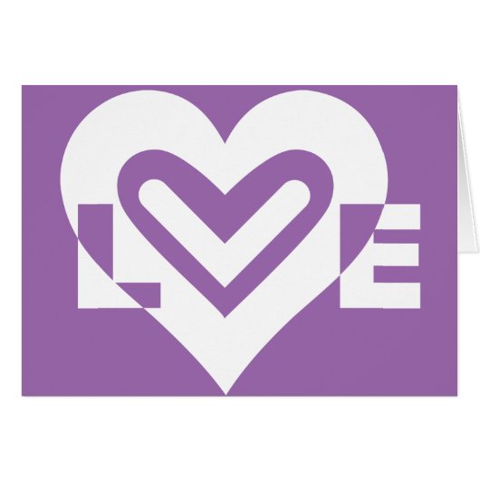 愛の白と紫 (正面横)