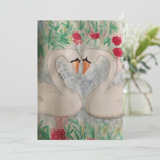 愛の白鳥 招待状 (スタンド正面)