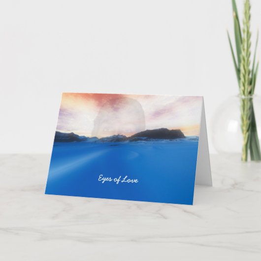 愛の目 カード (正面)