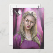 愛の眼差し ポストカード (正面/裏面)